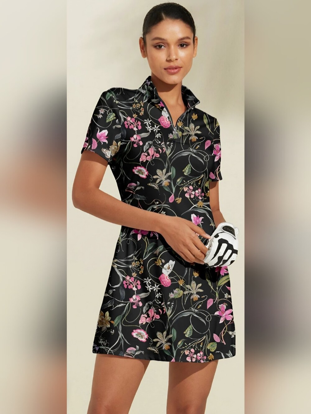 Acegolfs Quarter Zip Dress